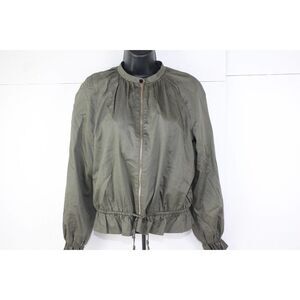 ladies H&M green jacket size 4